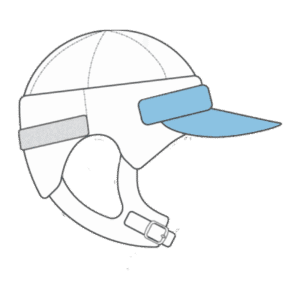 HP 3 with sun visor