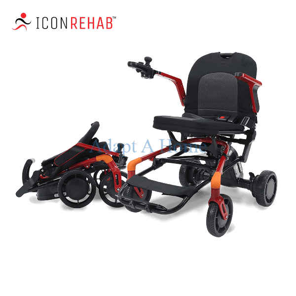 Whizzi Fold Electric Wheelchair - Image 3