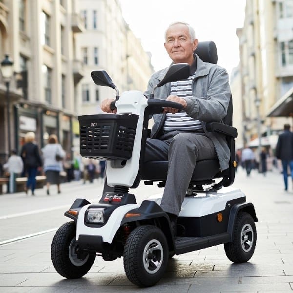 Elderly Man on Equinox Grande